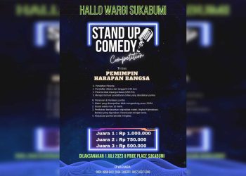 Relawan Ganjar Muda Sukabumi Bakal Gelar Kompetisi Stand Up Comedy, Catat Tanggalnya