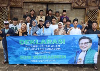 Aliansi Jejak Alam Sukabumi Deklarasikan Dukungan untuk Gus Muhaimin Presiden 2024