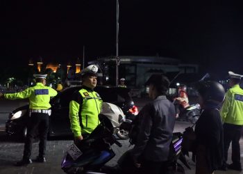 Puluhan Kendaraan Berknalpot Bising Terjaring KRYD Polres Sukabumi Kota