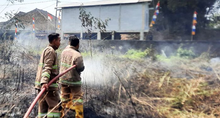 Gegara Bakar Sampah, Pemukiman Warga di Lembursitu Nyaris Dilumat Api