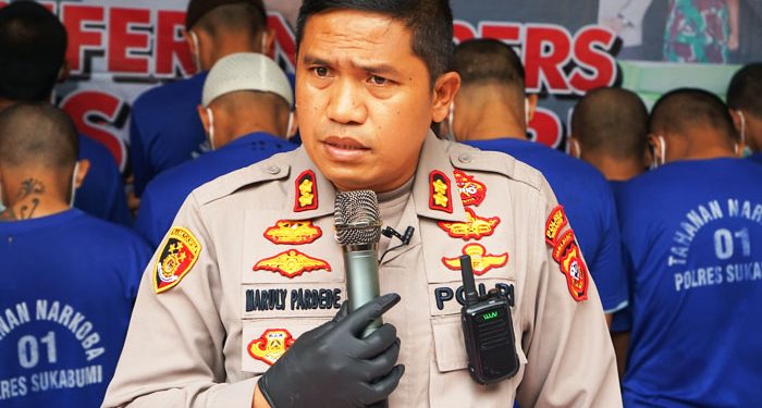17 Penyalahguna Narkotika dan OKT Diringkus Satnarkoba Polres Sukabumi, Ada Oknum ASN Juga Lho!