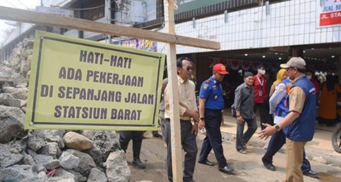 Pemkot Sukabumi Targetkan 10 September Normalisasi Jalan Stasiun Barat Bisa Dilalui Angkot