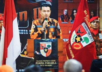 Inilah Gebragan Baru Ketua MPC Pemuda Pancasila Kota Sukabumi Melan Maulana