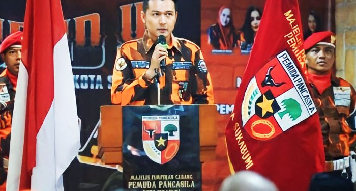 Inilah Gebragan Baru Ketua MPC Pemuda Pancasila Kota Sukabumi Melan Maulana