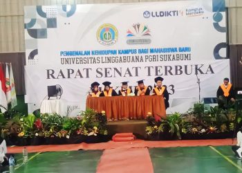 Universitas Linggabuna PGRI Sukabumi Rapat Senat Terbuka PPKMB