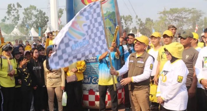 Wabup Sukabumi: Jalan Sehat Langkah Efektif Menggalakan Promosi Produktif dalam Membudayakan Olahraga