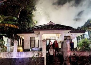 Rumah Singgah ODGJ Dinsos Kota Sukabumi Hangus Dilalap Api, Telan Kerugian Rp500 Juta