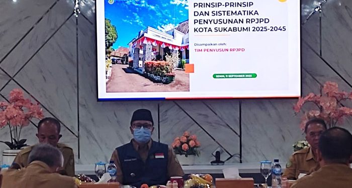 Bappeda Susun RPJPD 2025 – 2045, Begini Pesan Wali Kota Sukabumi Achmad Fahmi