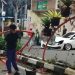 Ngebut di Jalanan, Honda Brio Tabrak Pembatas Jalan di Cikole Hingga Sopirnya Alami Luka