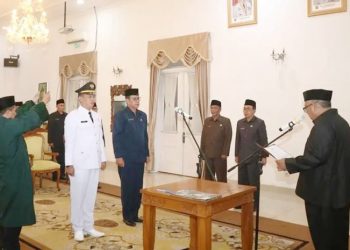 Bupati Sukabumi Lantik Belasan Pejabat Baru, Marwan Hamami: Jalankan Amanat Ini Sebaik Mungkin