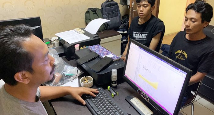 Edarkan Sabu di Lembursitu Kota Sukabumi, Dua Pemuda Diringkus Polisi