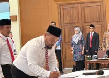 Bawaslu Kabupaten Sukabumi Lantik 141 Panwascam