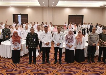 Pemkot Sukabumi melalui Dinkes mangadakan rakor peningkatan kualitas capaian program pencegahan dan pengendalian penyakit, di salah satu hotel di Jalan Siliwangi.