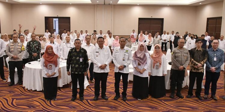 Pemkot Sukabumi melalui Dinkes mangadakan rakor peningkatan kualitas capaian program pencegahan dan pengendalian penyakit, di salah satu hotel di Jalan Siliwangi.