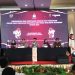 KPU Kota Sukabumi melaksanakan rapat pleno terbuka pengundian dan penetapan nomor urut paslon pada pemilihan Walikota dan Wakil Walikota Sukabumi yang digelar di salah satu hotel di Jalan Siliwangi, Kecamatan Cikole, pada Senin (23/9/2024).