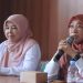 Kepala Dinkes Kota Sukabumi, Reni Rosyida Muthmainnah (kanan), saat mengikuti rakor persiapan SSGI tahun 2024. Foto: Istimewa.