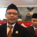 Ketua DPRD Kota Sukabumi, Wawan Juanda, didampingi Wakil Ketua DPRD II Rojab Asyari, usai dilantik dalam rapat paripurna pengucapan sumpah atau janji pimpinan DPRD, pada beberapa waktu lalu.