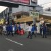 PC PMII Kota Sukabumi melakukan aksi unjuk rasa ke Mapolres Sukabumi Kota, pada Kamis (7/11/2024).