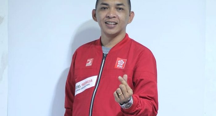 Ketua Relawan Merah, Pancha Mada Priambodo Surbakti.