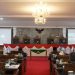 Rapat paripurna pengumuman hasil penetapan pasangan calon Wali Kota-Wakil Wali Kota Sukabumi terpilih di gedung DPRD, pada Kamis (9/1/2025).