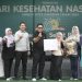 Pj Wali Kota Sukabumi, Kusmana Hartadji, melakukan silaturahmi dengan dengan karyawan dan karyawati Dinas Kesehatan.