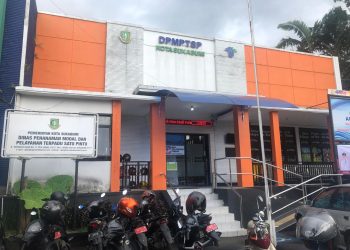 Kantor DPMPTSP Kota Sukabumi di Jalan Mayawati Atas No. 11, Kelurahan Gunungparang, Kecamatan Cikole. Foto: Nuria Ariawan/katasukabumi
