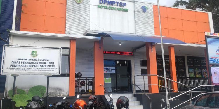 Kantor DPMPTSP Kota Sukabumi di Jalan Mayawati Atas No. 11, Kelurahan Gunungparang, Kecamatan Cikole. Foto: Nuria Ariawan/katasukabumi