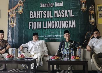 Anggota DPRD Provinsi Jawa Barat Fraksi PKB, Hasim Adnan, menghadiri Seminar Fiqih Lingkungan yang digelar PC LBM NU Kabupaten Sukabumi, pada Sabtu (15/2/2025) kemarin. Foto: Istimewa.