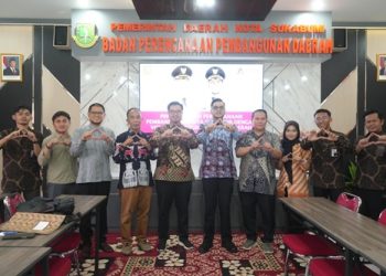 Wakil Wali Kota Sukabumi, Bobby Maulana, menghadiri rakor yang digelar Bappeda belum lama ini. Foto: Istimewa.