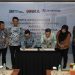 PT Jamkrindo dan PT INKA resmi menandatangani MoU Sinergi BUMN untuk Optimalisasi Bisnis di Gedung PT Jamkrindo, Jakarta, pada Jumat (23/2/2024). Foto: Istimewa.