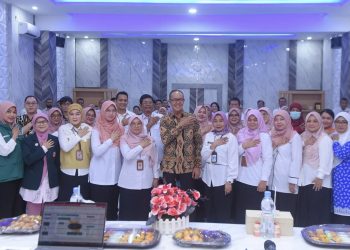 Wali Kota Sukabumi, H. Ayep Zaki, menghadiri FPD Dinas Kesehatan, pada Rabu (30/4/2025). Foto: Humas Pemkot Sukabumi.