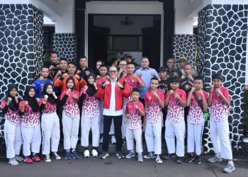 Menuju Kejurda Jawa Barat 2025, Pemkot Sukabumi Lepas Atlet Tarung Derajat Tingkat Pelajar