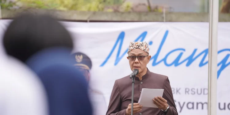 Peringati HUT ke-105 RSUD R. Syamsudin, S.H, Ini Pesan Wali Kota Sukabumi