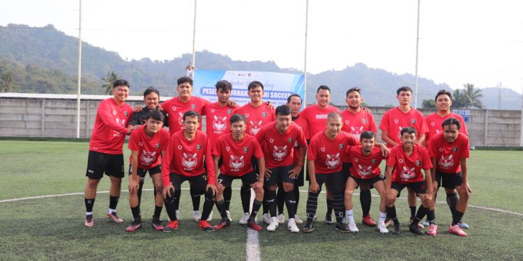 Tim Dinkes Kota Sukabumi Raih Juara Mini Soccer Harhubnas 2025