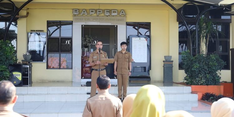 Bappeda Kota Sukabumi Tegaskan Komitmen ASN Berakhlak Sebagai Pedoman Kinerja