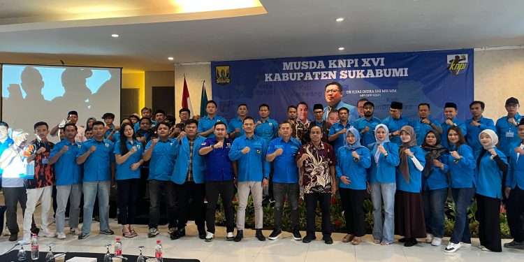 Gilang Gusmana Resmi Nahkodai DPD KNPI Kabupaten Sukabumi dalam Musda ke-XVI