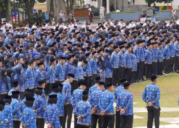 Pemkot Sukabumi Peringati HUT Ke-54 Korpri, Hari Guru Nasional, dan HUT Ke-80 PGRI Tahun 2025
