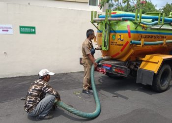 Tingkatkan Kinerja Pelayanan, DPUTR Kota Sukabumi Targetkan Retribusi Limbah Tinja Naik