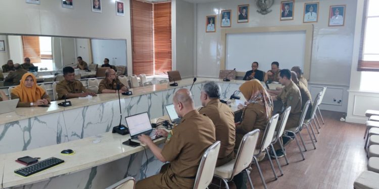 Persiapan Pemeriksaan BPK, RS Bunut Bersama Dinkes dan BPKPD Kota Sukabumi Gelar Rapat Rekonsiliasi Aset