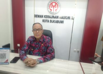 Walikota Sukabumi, Ayep Zaki setelah pelantikan Pengurus Dekranasda Kota Sukabumi periode 2025-2030 ,Senin (22/6/2026)