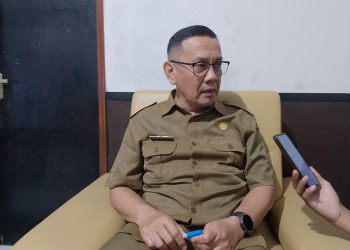 Ketua Panitia Seleksi yang juga menjabat Asisten Perekonomian dan Pembangunan Setda Kota Sukabumi, Andri Firmansyah.