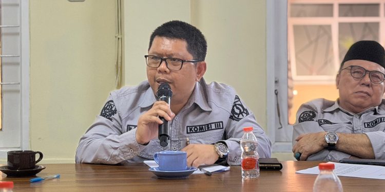 Ketua Fraksi Partai Kebangkitan Bangs(PKB) DPRD Kota Sukabumi, Agus Samsul