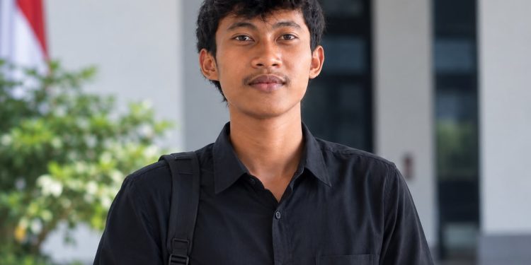 Sekretaris Jenderal Jaringan Mahasiswa Sukabumi, Ervan Aprilia Maulana.